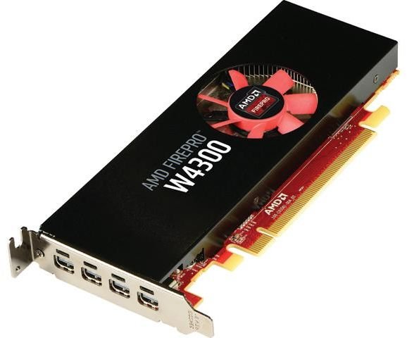 Профессиональная видеокарта AMD FirePro W4300 AMD PCI-E 4096Mb (100-505973)