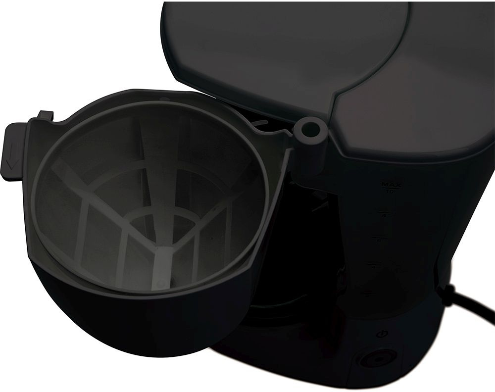 Кофеварка капельная Polaris PCM 1214 750Вт черный