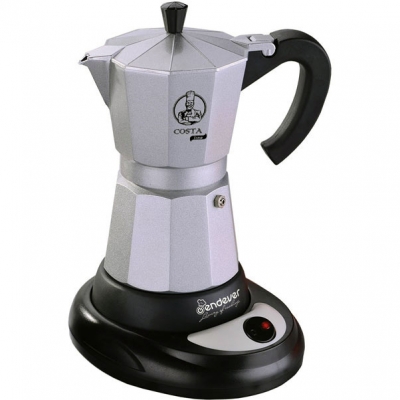Кофеварка гейзерная Endever Costa 1010 серебристый