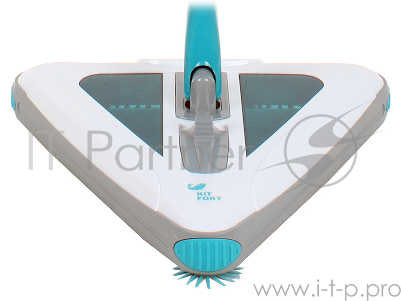 Пылесос-электровеник Kitfort КТ-508-2 15Вт белый/голубой