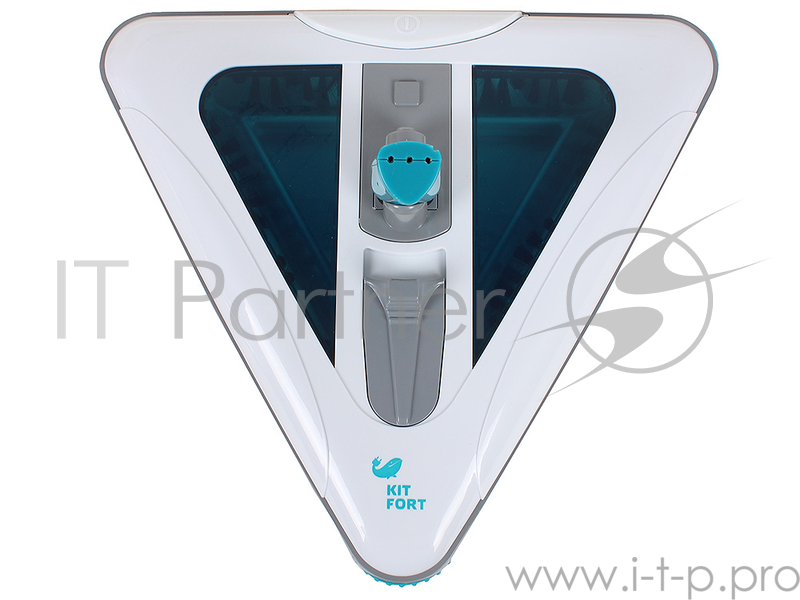 Пылесос-электровеник Kitfort КТ-508-2 15Вт белый/голубой