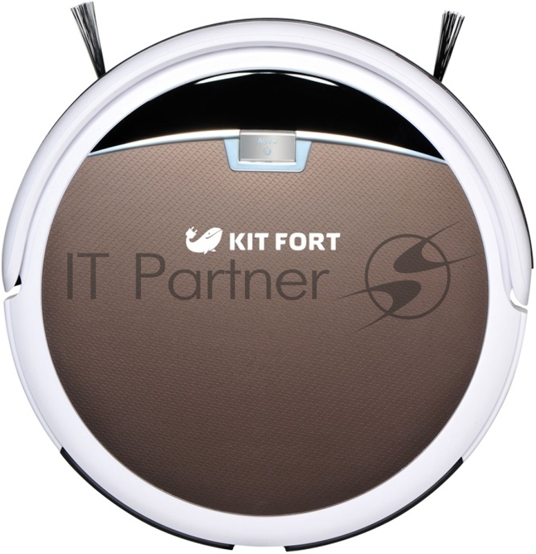 Пылесос-робот Kitfort КТ-519-4 20Вт коричневый/белый