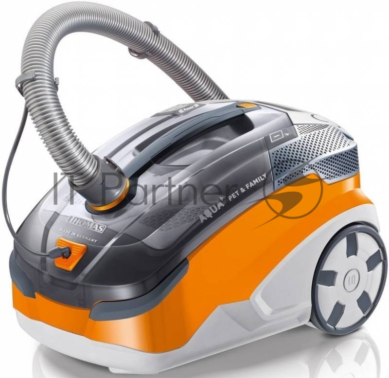 Пылесос моющий Thomas Twin Pet & Family 1600Вт серый/оранжевый