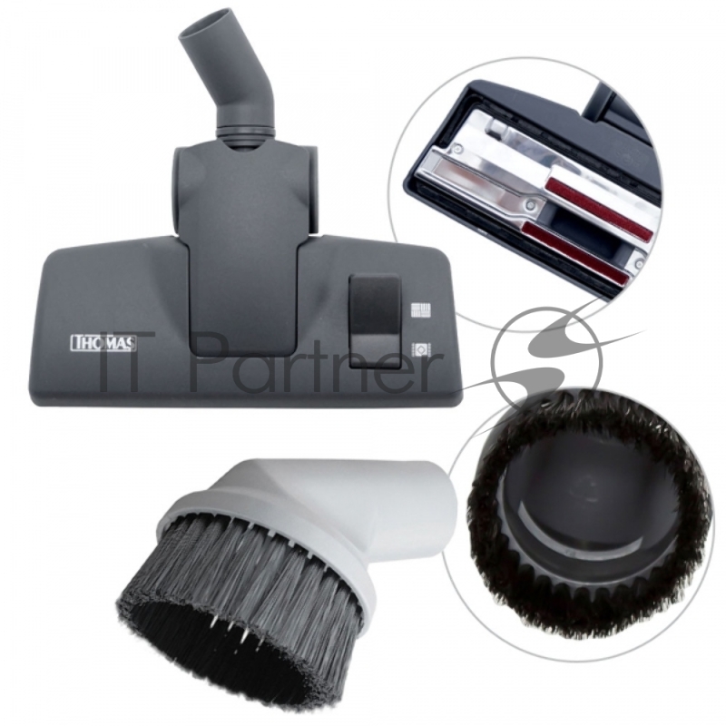 Пылесос моющий Thomas Mistral XS 1700Вт серебристый/синий