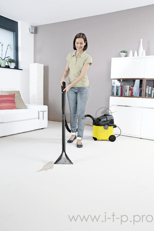 Пылесос моющий Karcher SE5.100 1400Вт желтый/черный
