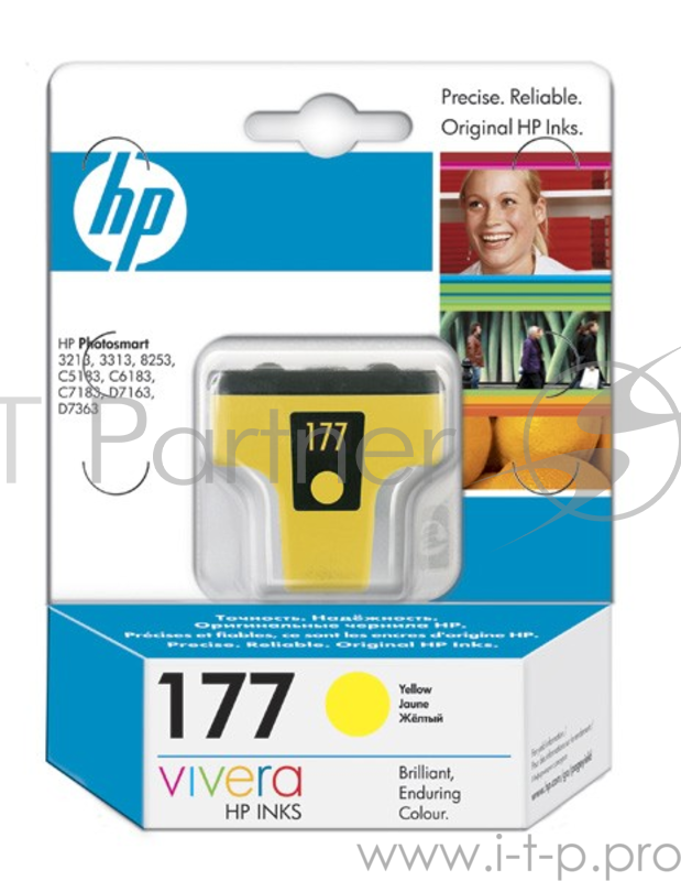 Картридж HP PS 3213/3313/8253, №177 (O) C8773HE, Y