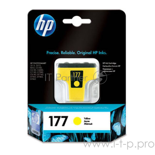 Картридж HP PS 3213/3313/8253, №177 (O) C8773HE, Y