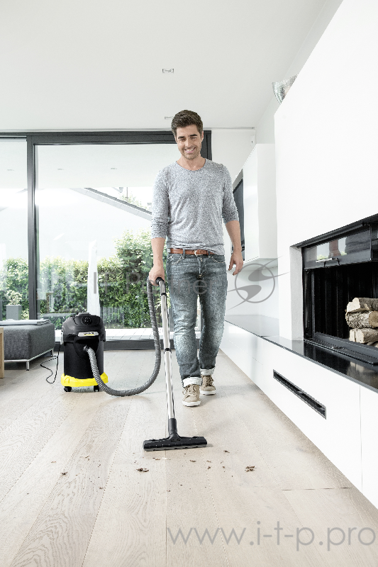 Пылесос для золы Karcher AD 4 PREMIUM 600 Вт. черный/желтый