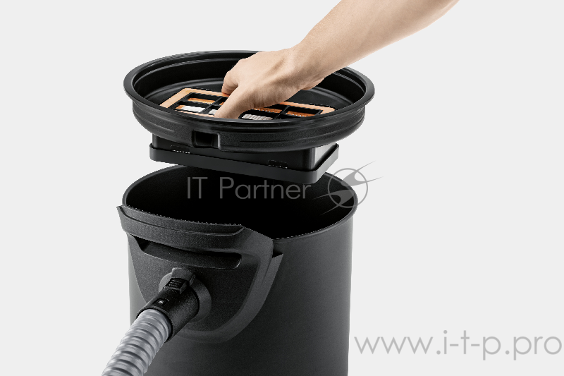 Пылесос для золы Karcher AD 4 PREMIUM 600 Вт. черный/желтый