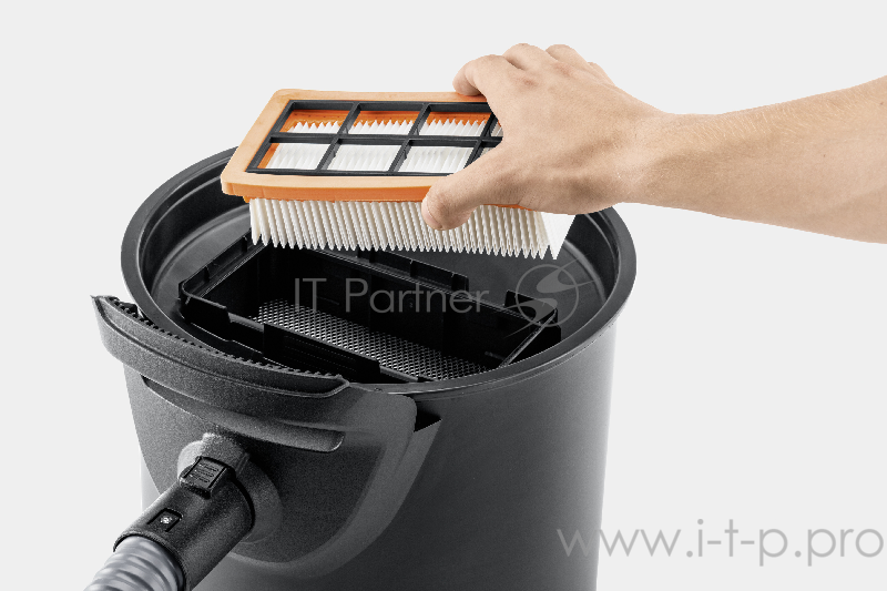 Пылесос для золы Karcher AD 4 PREMIUM 600 Вт. черный/желтый