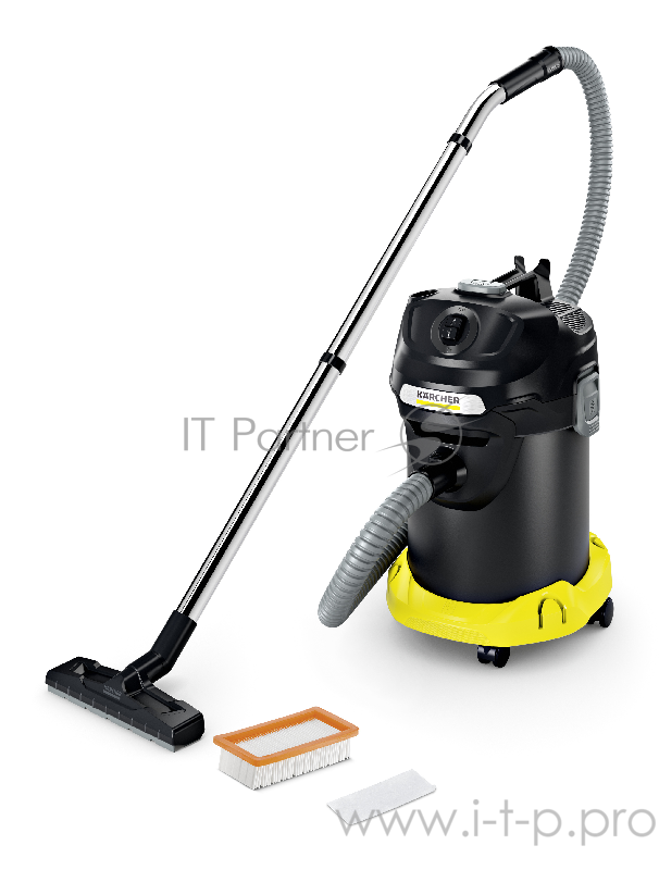 Пылесос для золы Karcher AD 4 PREMIUM 600 Вт. черный/желтый