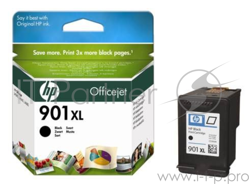 Картридж HP DJ OfficeJet J4580/4660/4680 N 901XL (O) CC654AE