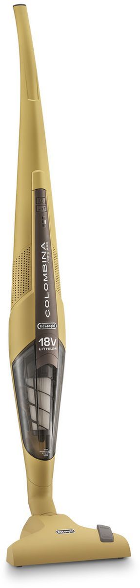 Пылесос вертикальный DeLonghi XLR18LM.Y, аккум. на 40 мин, 2 режима работы, насадка пол-ковёр, высот