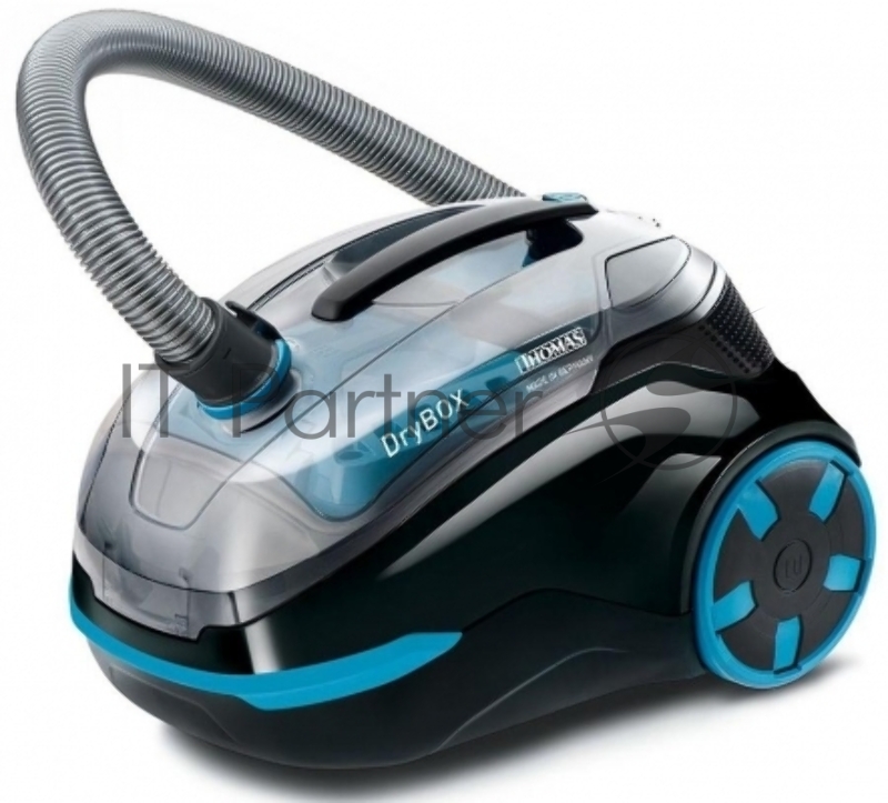 Пылесос Thomas DryBOX 1700Вт черный/голубой