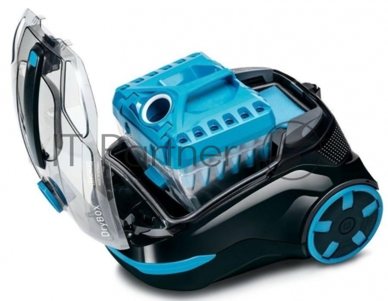 Пылесос Thomas DryBOX 1700Вт черный/голубой