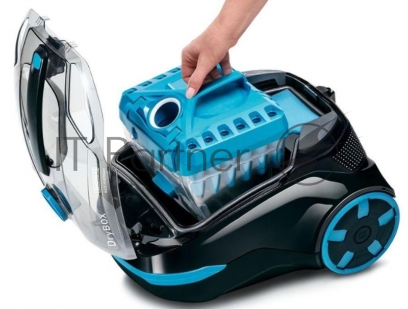 Пылесос Thomas DryBOX 1700Вт черный/голубой