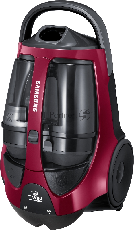 Пылесос Samsung VCC885FH3P, 2200/430Вт, без мешка, 2 насадки, телескопическая труба, длинна шнура 7м