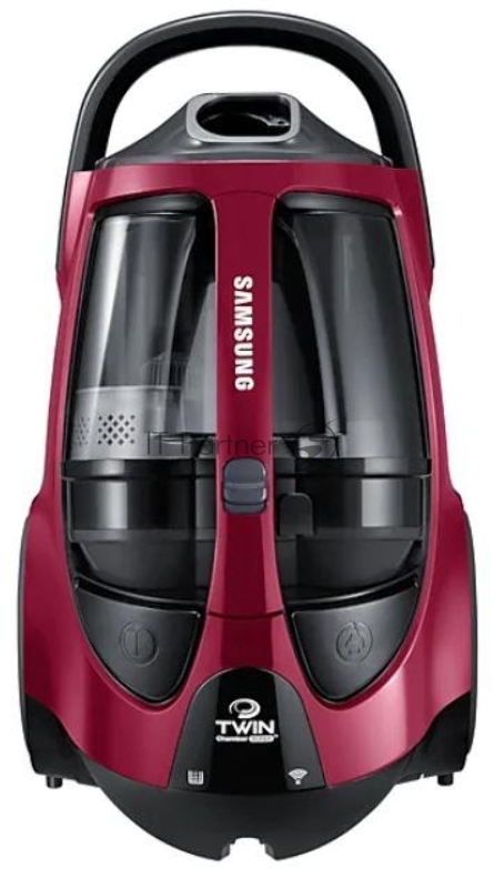 Пылесос Samsung VCC885FH3P, 2200/430Вт, без мешка, 2 насадки, телескопическая труба, длинна шнура 7м