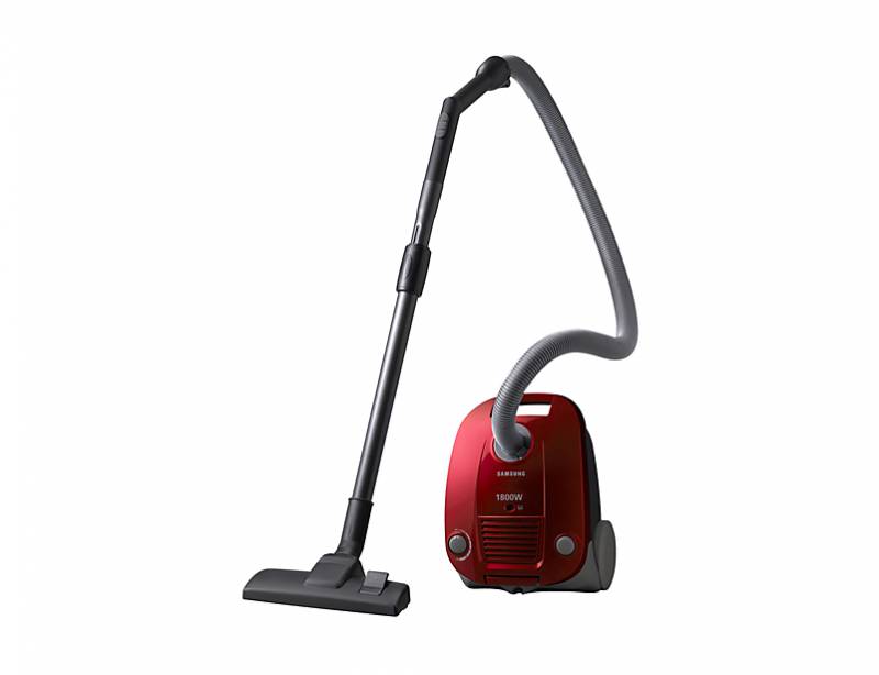 Пылесос Samsung SC4181 1800Вт красный
