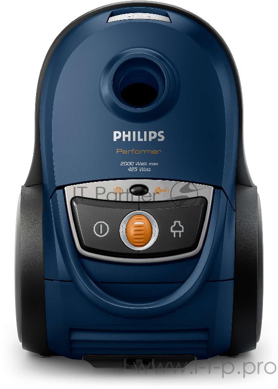 Пылесос Philips FC9150/02 2000Вт синий (в компл.:4мешка)