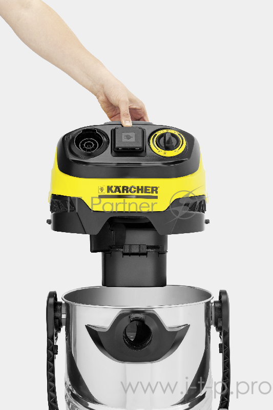 Пылесос Karcher WD6 Premium 1300Вт желтый