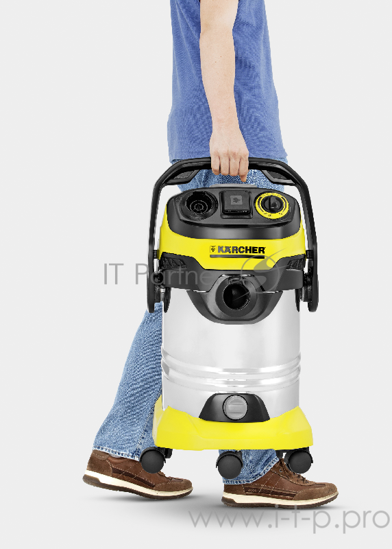 Пылесос Karcher WD6 Premium 1300Вт желтый
