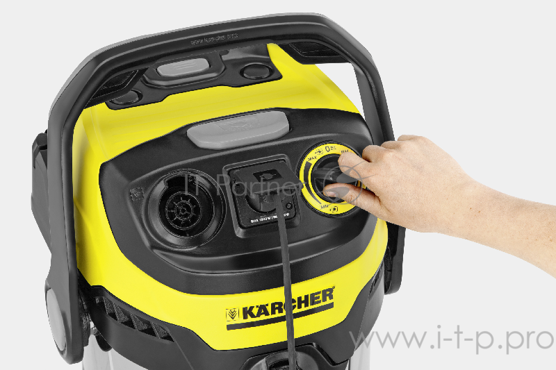 Пылесос Karcher WD6 Premium 1300Вт желтый