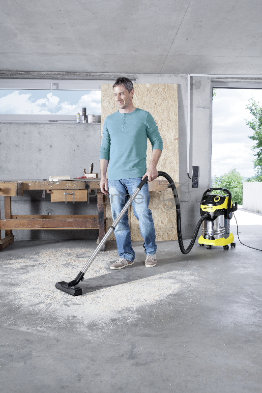 Пылесос Karcher WD6 Premium 1300Вт желтый