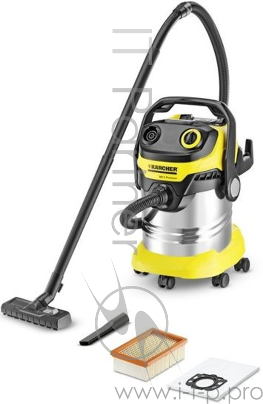 Пылесос Karcher WD5 Premium 1100Вт желтый