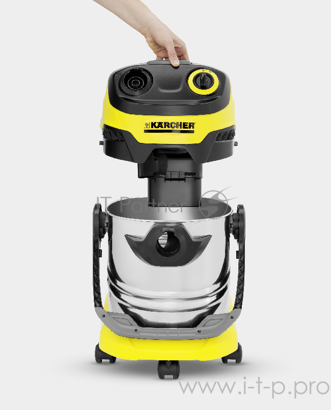 Пылесос Karcher WD5 Premium 1100Вт желтый