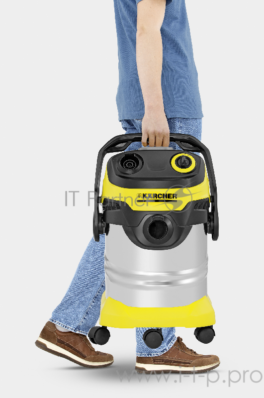 Пылесос Karcher WD5 Premium 1100Вт желтый