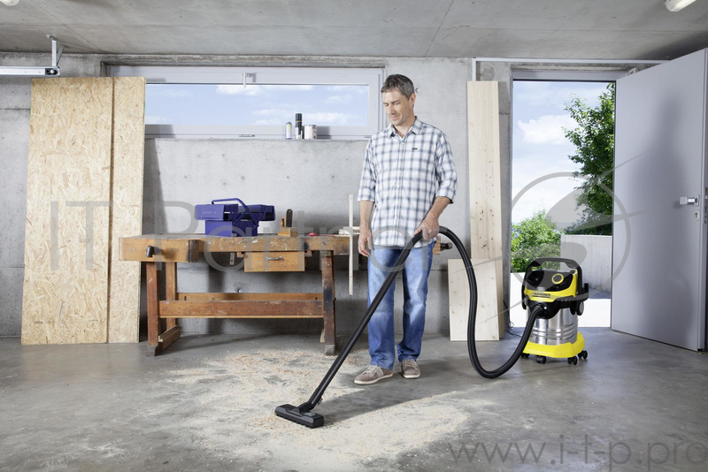 Пылесос Karcher WD5 Premium 1100Вт желтый