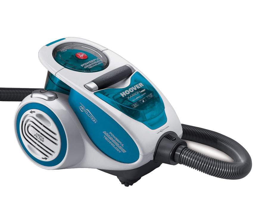 Пылесос Hoover TXP 1520 019 белый/голубой