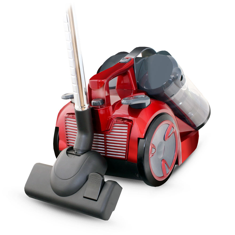 Пылесос Ginzzu VS439 серый/красный