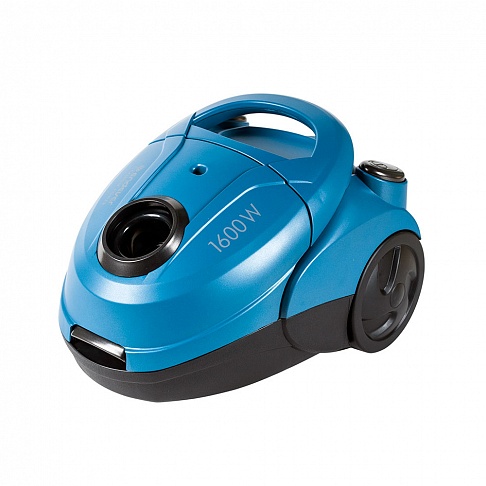 Пылесос Endever SkyClean VC-200, синий, мешковый 1600 Вт., всасывание 300 Вт., шнур 5 м., пылесборни