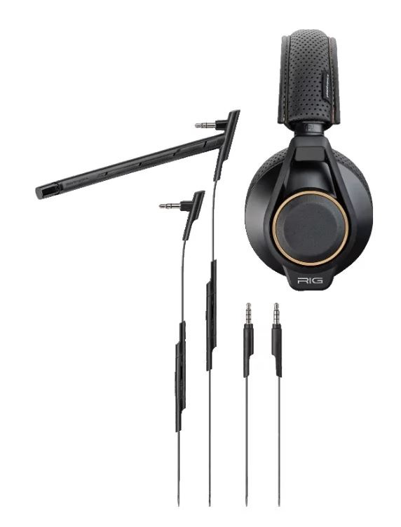 Наушники с микрофоном Plantronics RIG 600 DOLBY Atmos черный мониторы оголовье (210261-05)