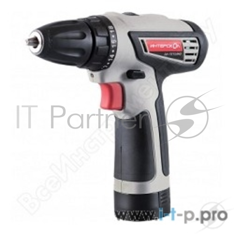 Дрель-шуруповерт Интерскол ДА-10/10.8М3 аккум. патрон:быстрозажимной (кейс в комплекте)