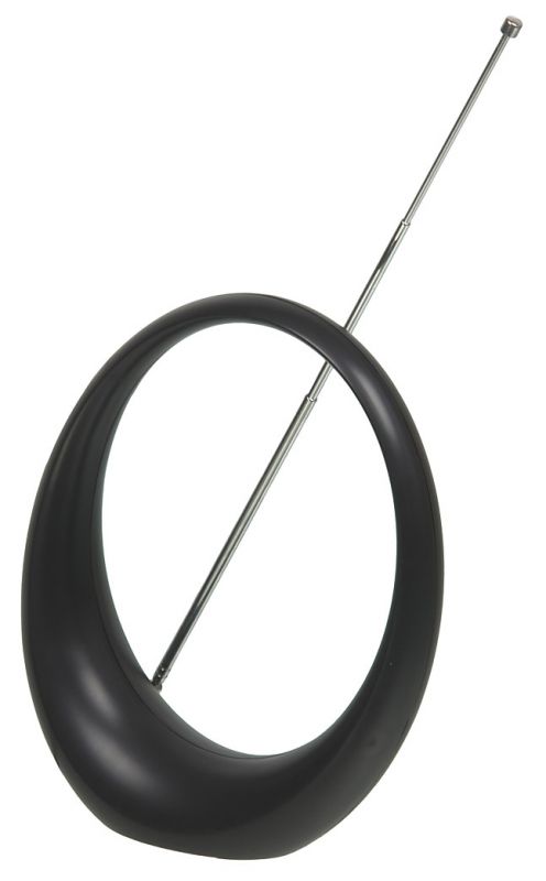 Антенна телевизионная Hyundai H-TAI300 30дБ активная черный