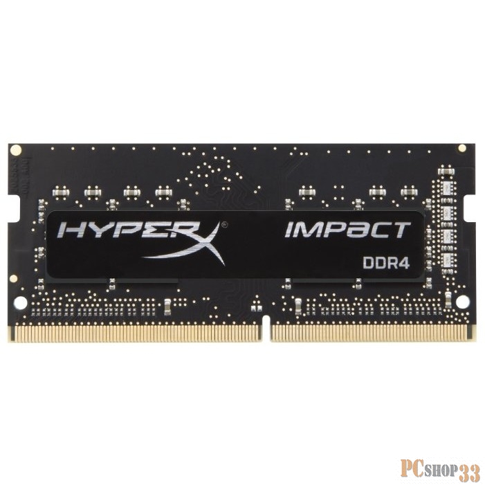 Память SO-DIMM DDR4 KINGSTON 8GB 2933MHz CL17 HyperX Impact