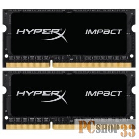 Память SO-DIMM DDR3 KINGSTON 2x4Gb 2133MHz HyperX Impact (HX321LS11IB2K2/8) (2x4Gb)