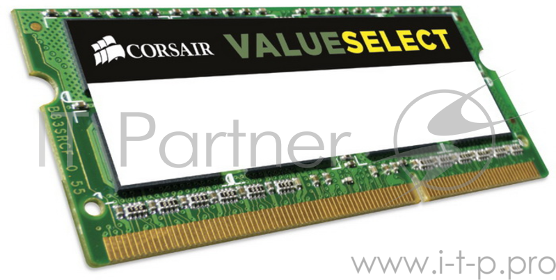 Память SO-DIMM DDR3 CORSAIR 4Gb 1600MHz CMSO4GX3M1C1600C11 RTL PC3-12800 CL11 204-pin 1.35В DDR3L