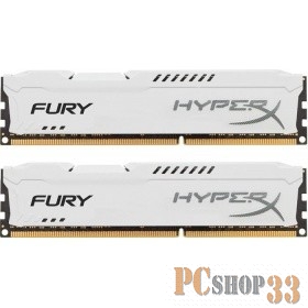 Память DDR4 KINGSTON 32GB 3200MHz CL18 DIMM (Kit of 2) HyperX FURY White