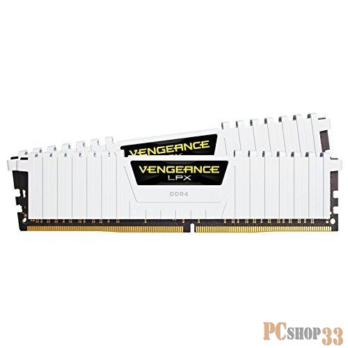Память DDR4 CORSAIR 2x8Gb 3200MHz CMK16GX4M2B3200C16W RTL PC4-25600 CL16 DIMM 288-pin 1.35В