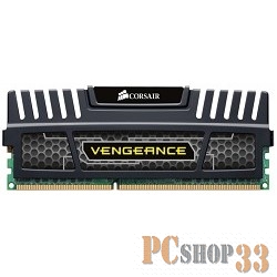 Память DDR3 Corsair 8Gb 1600MHz Vengeance (CMZ8GX3M1A1600C10)