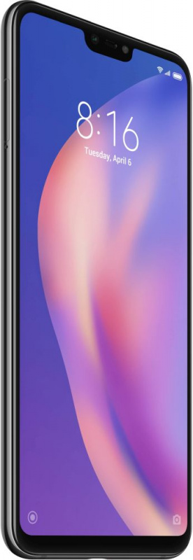 Смартфон Xiaomi Mi 8 Lite 128Gb 6Gb черный моноблок 3G 4G 2Sim 6.26 1080x2280 Android 8.1 12Mpix 80