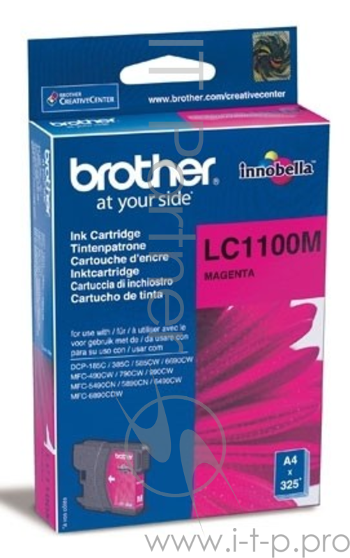 Картридж Brother DCP-385C/6690CW (O) LC-1100M, M