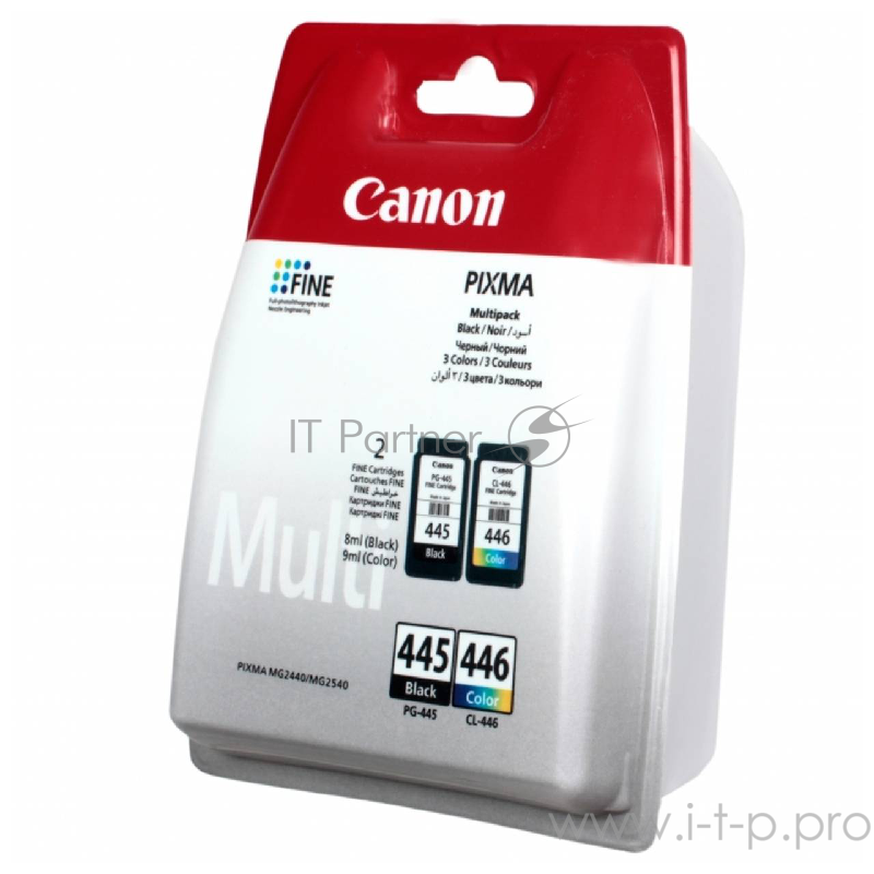 Набор картриджей Canon Pixma MG2440/2540 Multi Pack PG-445+CL-446 (О) 8283B004