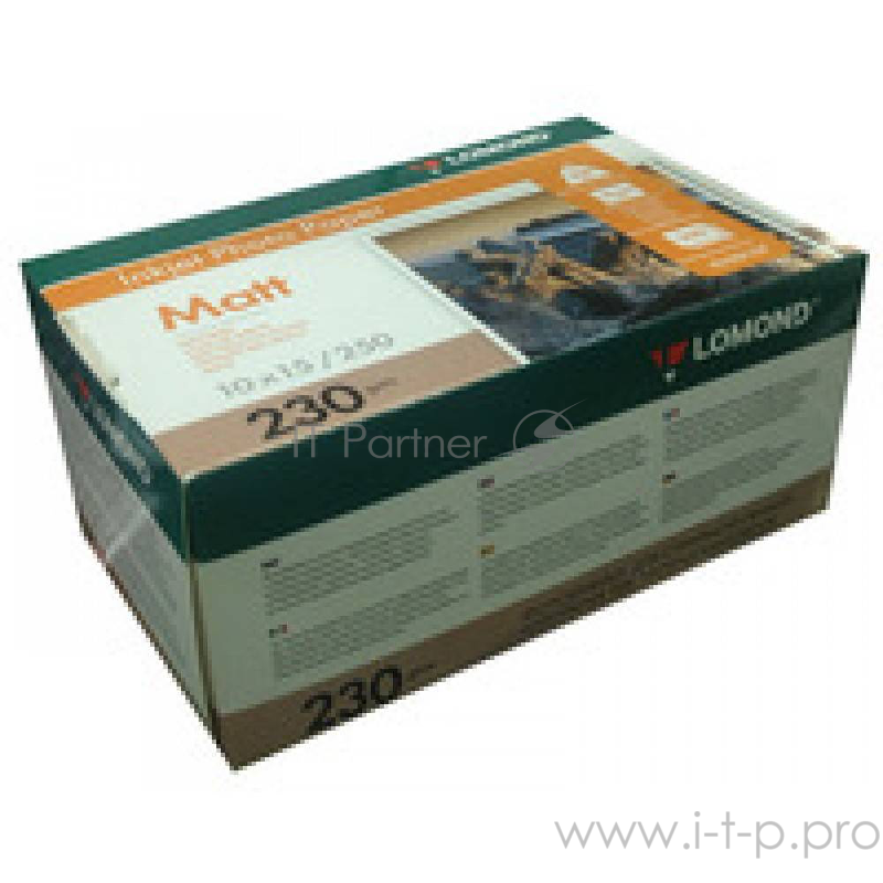 Фотобумага LOMOND Односторонняя Матовая для струйной печати, A6, 230 г/м2, 250 листов