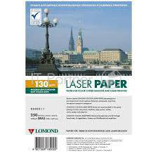 Фотобумага LOMOND Двухсторонняя Матовая, для лазерной печати, 130 г/м2, формат SRА3 (320х450мм) /250