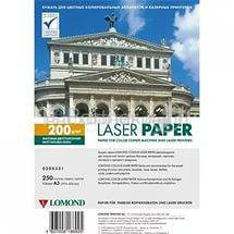 Фотобумага LOMOND Двухсторонняя Матовая, для лазерной печати, 200 г/м2, A3/250л.